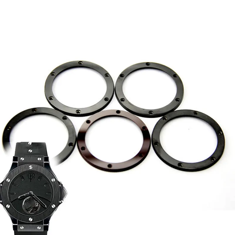 Ceramic Watch Bezels Inserts Fit HUB Hublot Big Bang Watch Case Men's