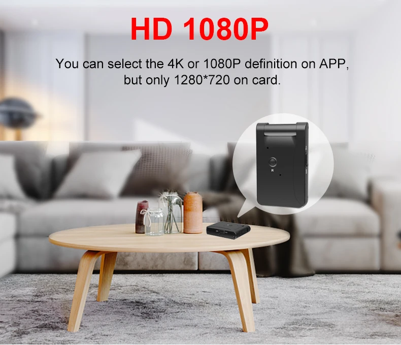 لقطة مقربة لعدسة كاميرا WD7 الصغيرة