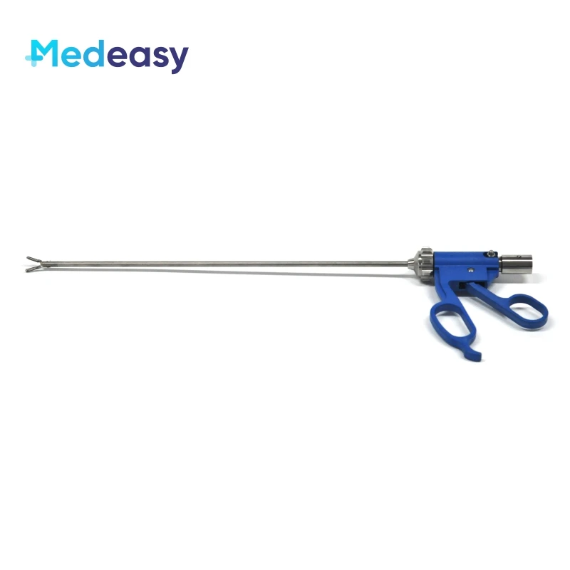 

Laparoscopic Bipolar Atraumatic Fenestrated Grasper, Double Action Bipolar Forceps