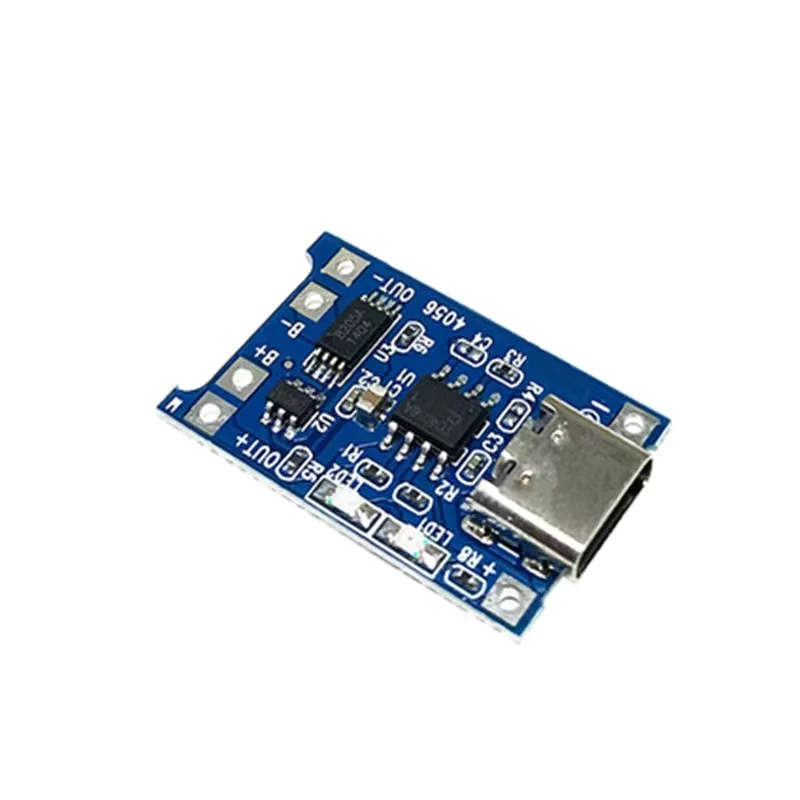 TP4056 18650 배터리 충전 보드(1개) |   5V 1A 마이크로 USB/타입-C |   내장 충전 및 보호 이중 기능