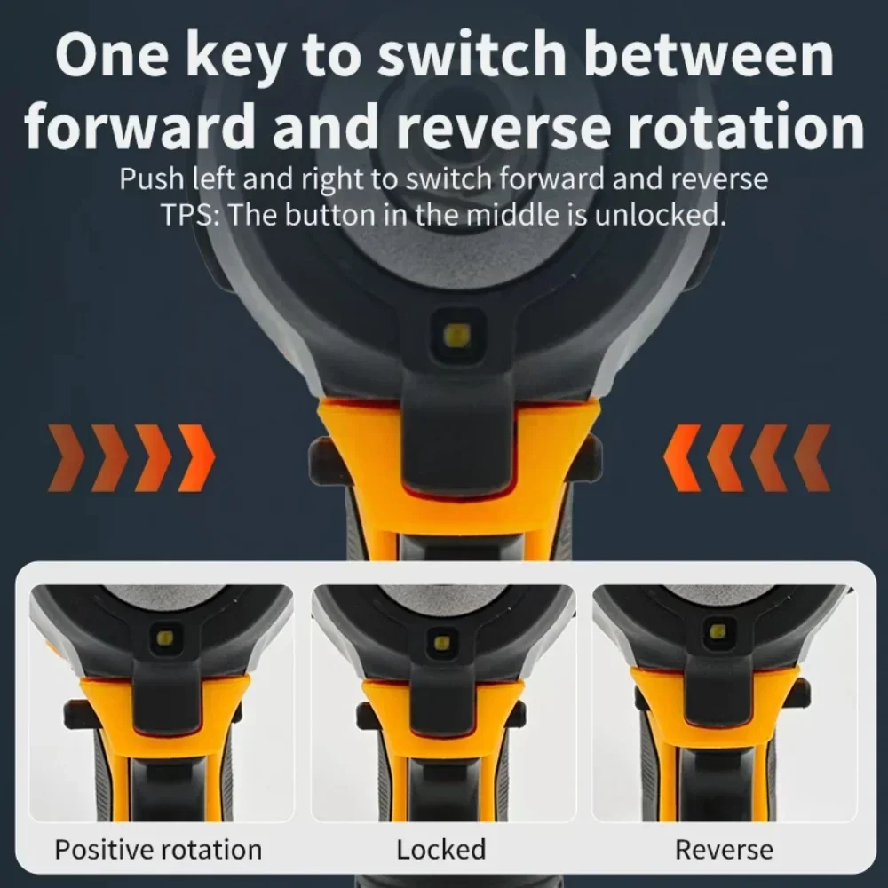 디월트 DCF922 브러시리스 전동 임팩트 렌치, 610N. M 고토크 무선 전동 렌치 20V 충전식 공구