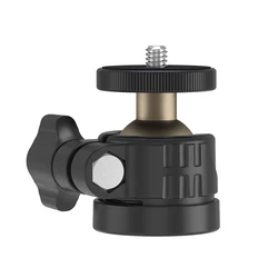 Universal Mini Tripod Stand with 1/4'' Screw Attachment for Stabilizers and Cameras (Mini BallHead)