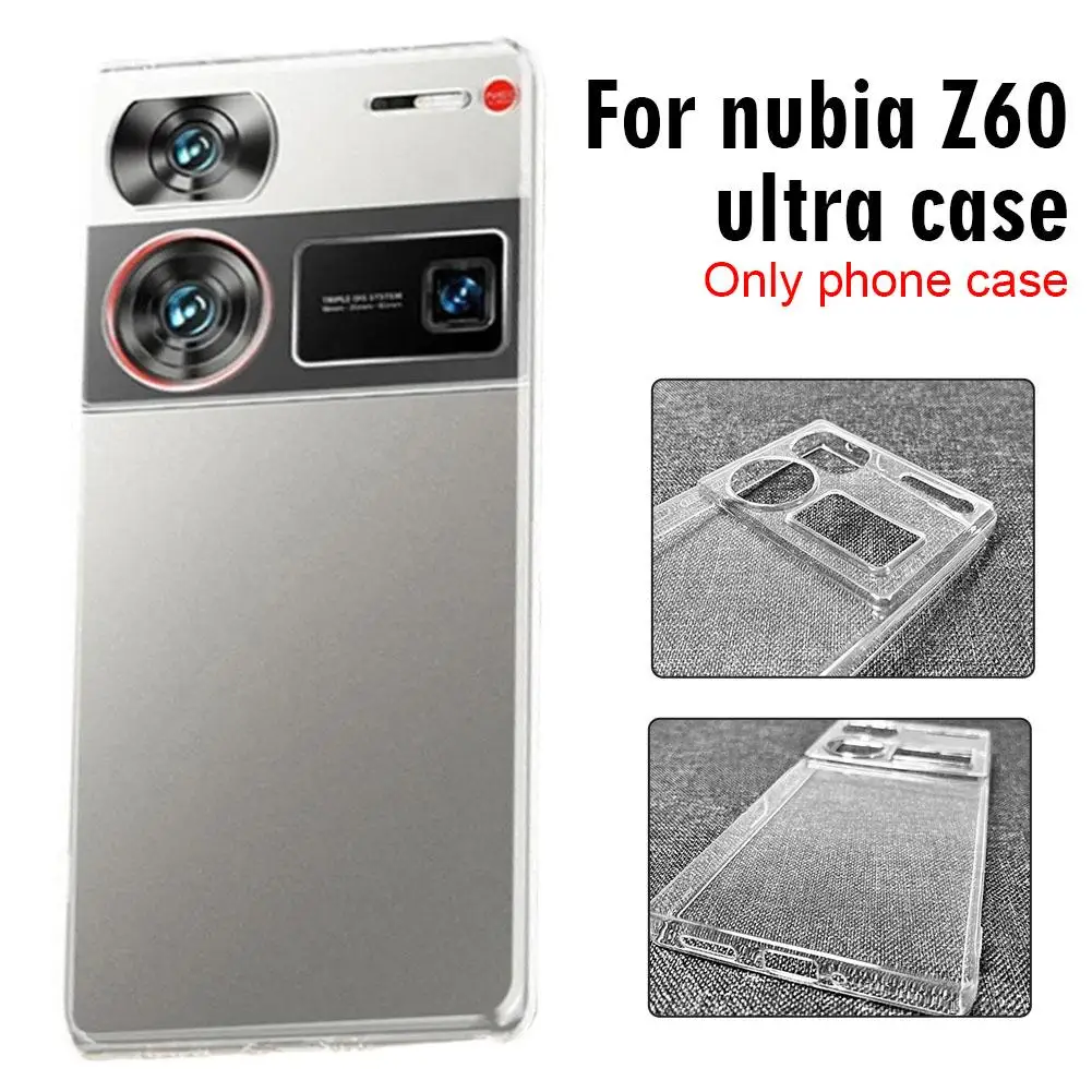 Per Nubia Z60 Cover Trasparente Antiurto In Tpu Ultra Trasparente Per Zte Nubia Z60 Ultra Couqe Funda V6U1