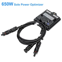 Optimiseur de puissance photovoltaïque ECGSOLAX MPPT 650W 1600W Entrée 12V-75V pour système de panneaux solaires Surveillance de la tension Anti-Hotspot 650W 2