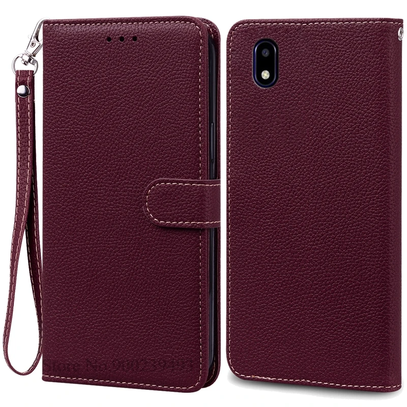 Luxury Wallet Flip Leather Case - Elegant Phone Cover  Coque Shell