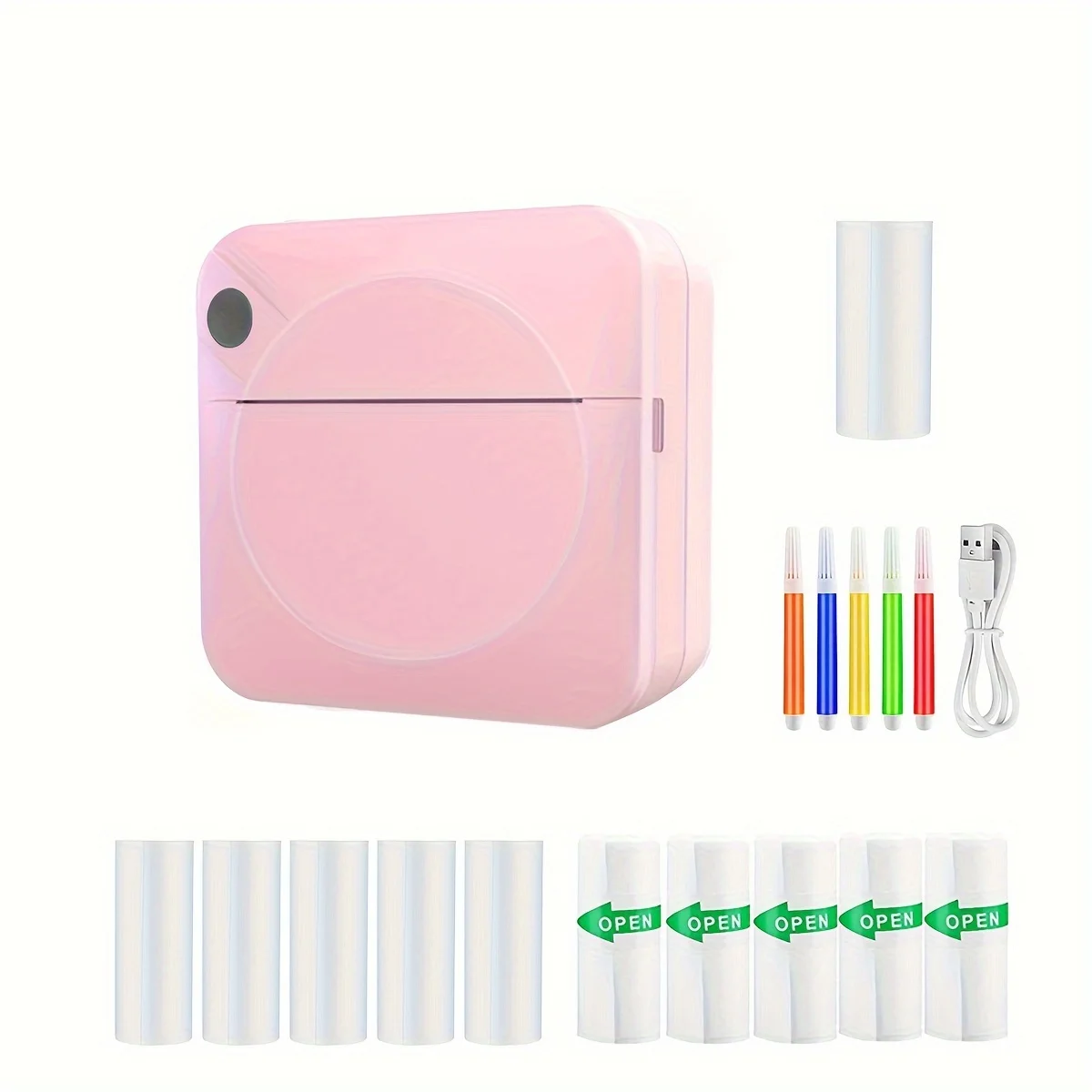 Portable Wireless Mini Printer Set