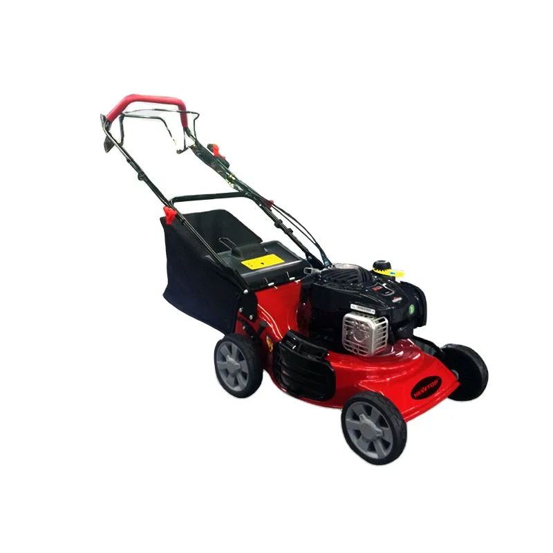 18'' Gasoline Powered Handle Landscaping Lawn Mower And Shrub Cutter
