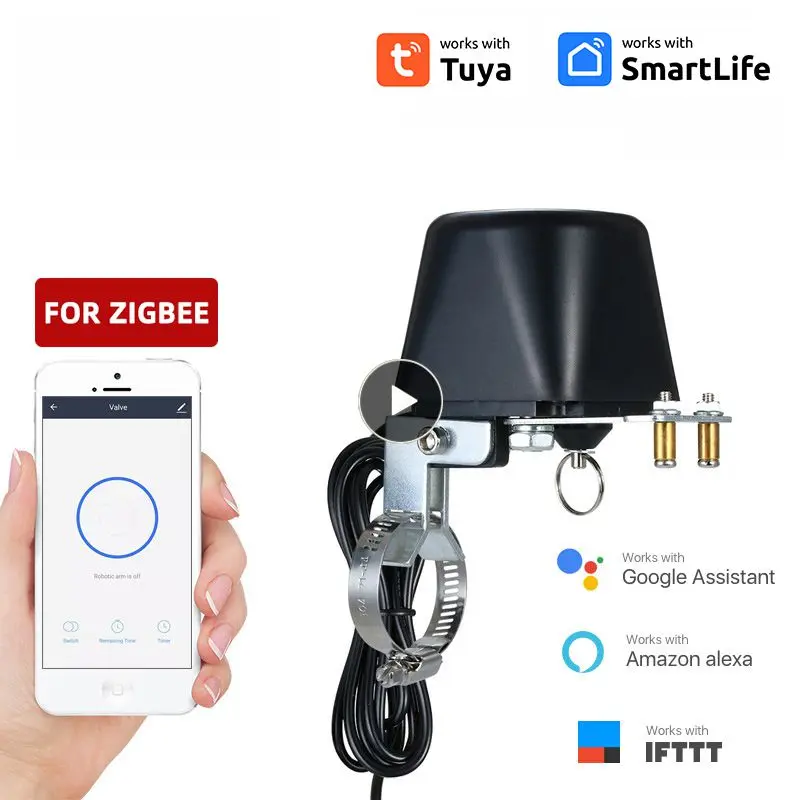 

Tuya Smart Life Wifi/ Water Valve Controller Timer Auto Switch via Alexa Smartthings Home Assistant Yandex Station 2 Alice