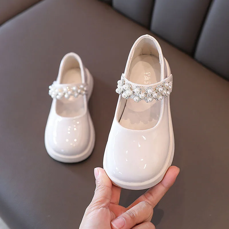 Leather Shoes Girls Shoes Girls Flats Spring Girls Leather Anti Slip Flat Shoes