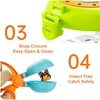 Insect Observation Cabin Portable Science Experiment Explorer Box LED Light Outdoor Bug Butterfly Catcher Container Toys ForKidS 4