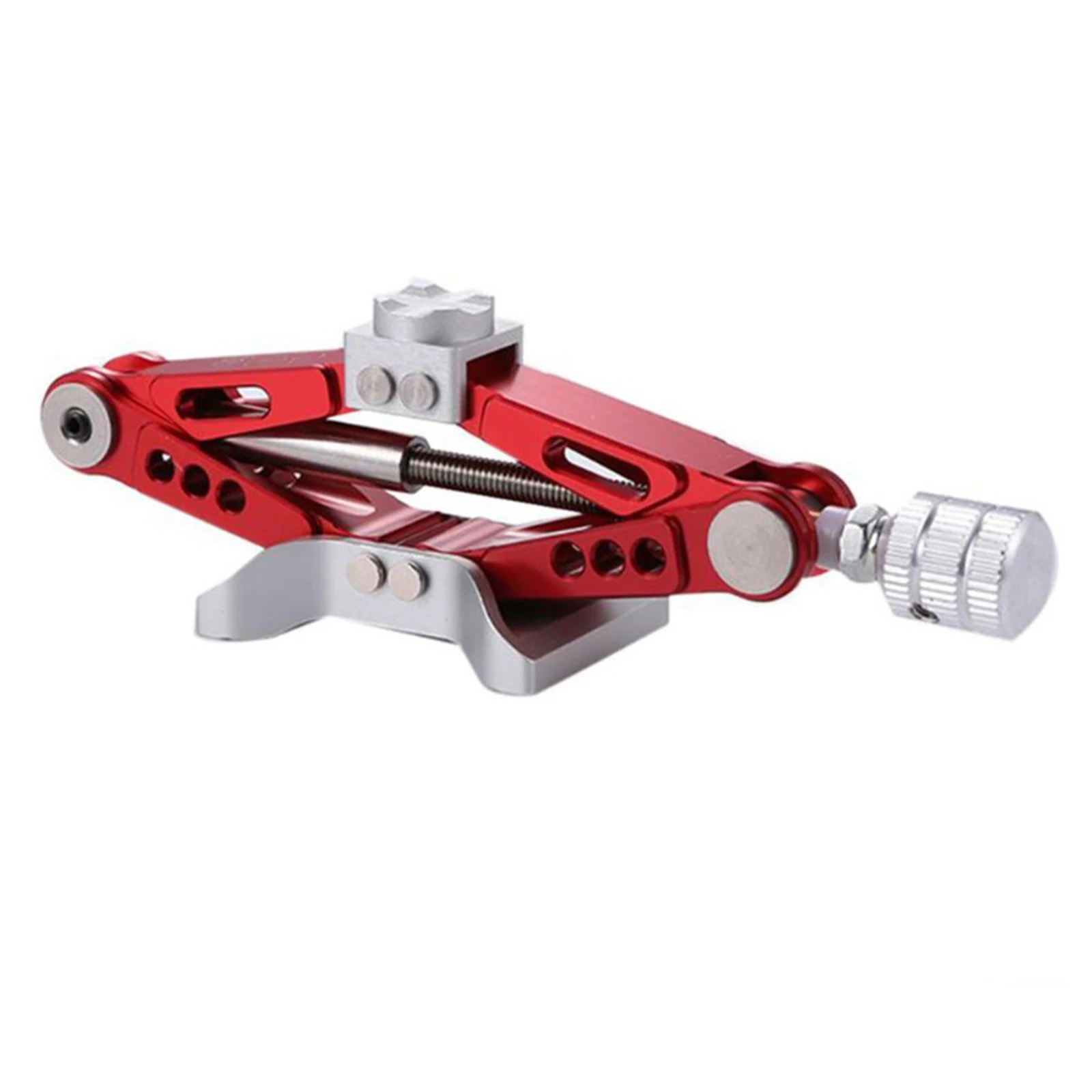 Hand Screw Scissor Lift Adjustable Jack Stands Universal Replace For 1/10 TRX-4 D90 SCX10 Toy Rock Crawler RC Car Accessories