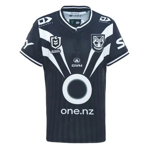 Warriors Dear Warrior KIDS Rugby Jersey NEW ZEALAND WARRIORS AWAY YOUTH JERSEY Size: 16--26 rugby jersey