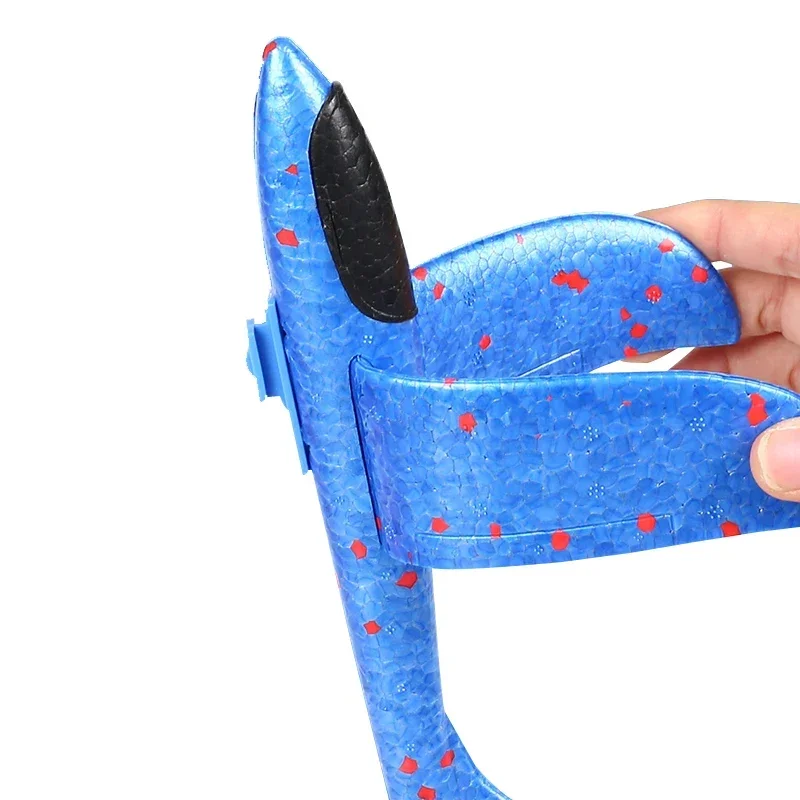 Airplane Launcher Toys Outdoor Plane Flying Toys Non Slip Kids EPP Foam Catapult Plane Birthday Gifts for Boys Girls 3
