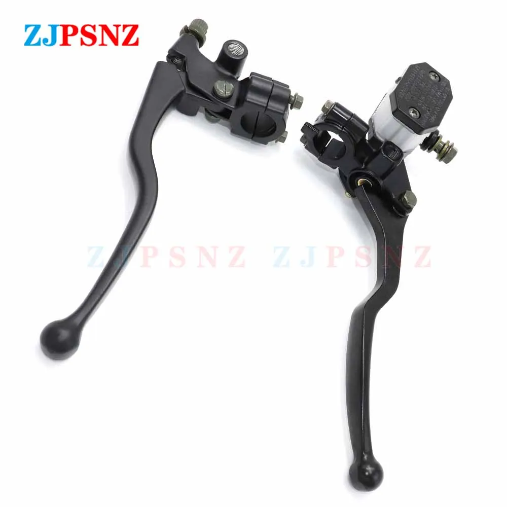 Motorcycle Brake Pump Assembly Motorcycles Brake Pump Assembly GN125 GS125 GS125 HJ125 Front Right Brake Clutch Levers Master Cylinder Rear Disc System