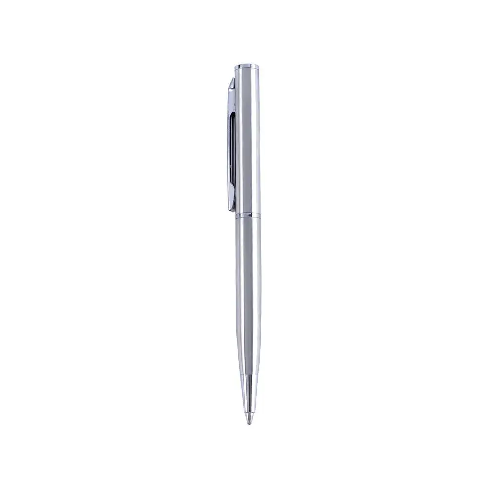 

Durable Mini Portable Ballpoint Pen Writing Tool Stainless Steel Stationery