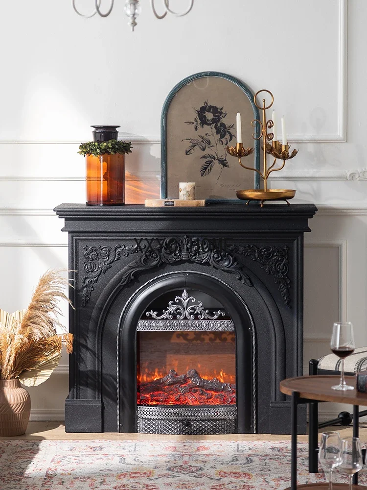 Clothing Store Curio Cabinet Retro American Neoclassical Fireplace Mantel