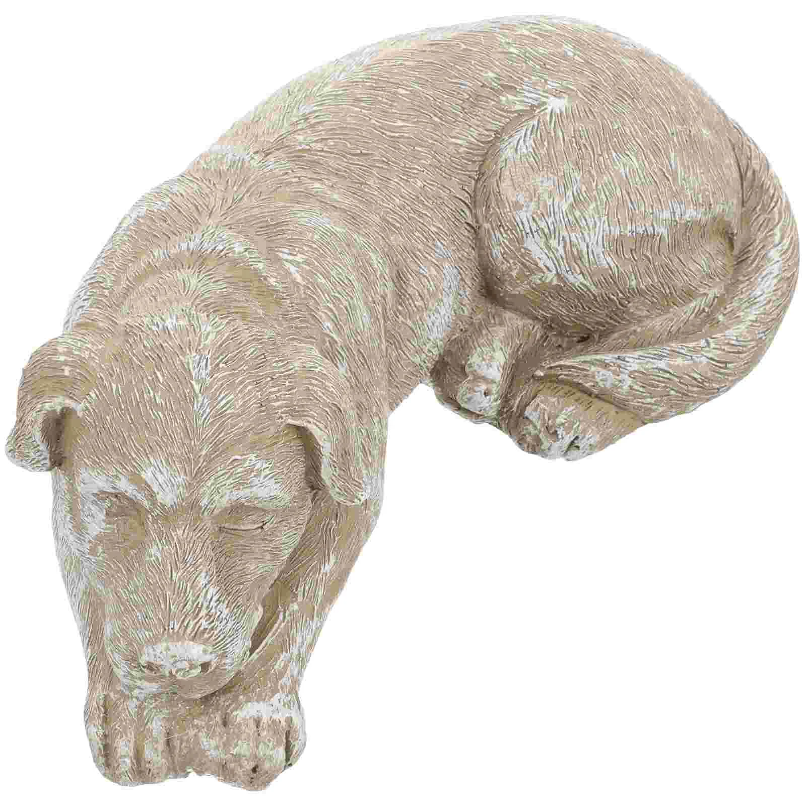 

Garden Pet Memorial Tombstone Statue Cat Dog Cemetery Decorative (Dog) Plaques Gifts Grave Markers Animal Stones Resin