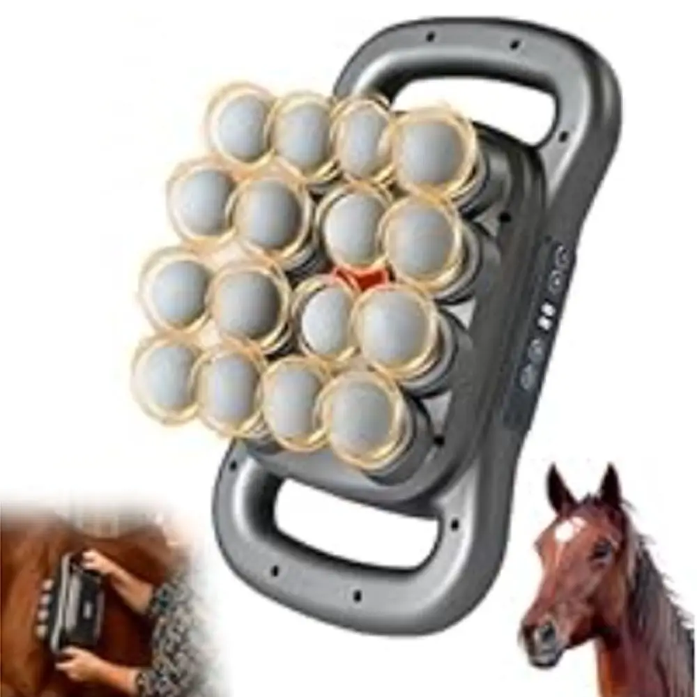 High-Frequency Vibration 8-Head Massager Fast Recovery Multifunctional Usage Waist Massager Ultra-Quiet Operation Durable