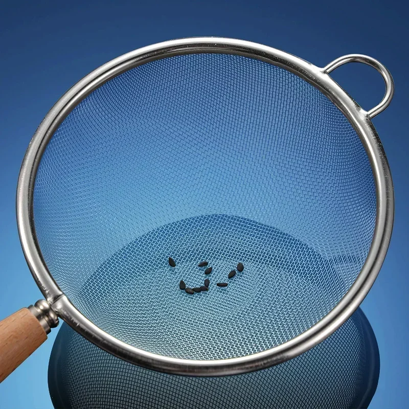 INTAGLIO SKIMMER IN Acciaio Inox Filtro Del Tè Colino Setaccio Buratti