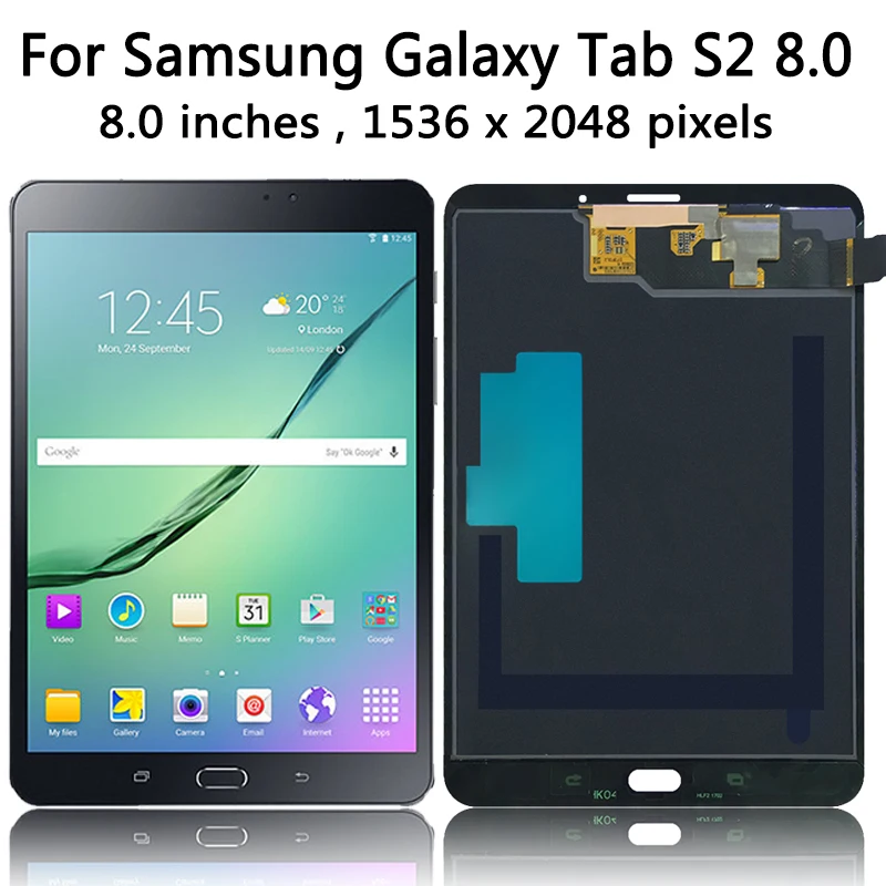 sensível ao toque, Display LCD, Super AMOLED,