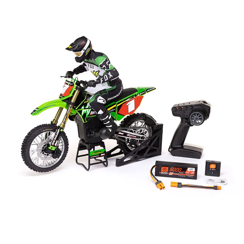 Losi 1/4 Promoto-MX Telecomando Off Road Pendenza Volante Moto
