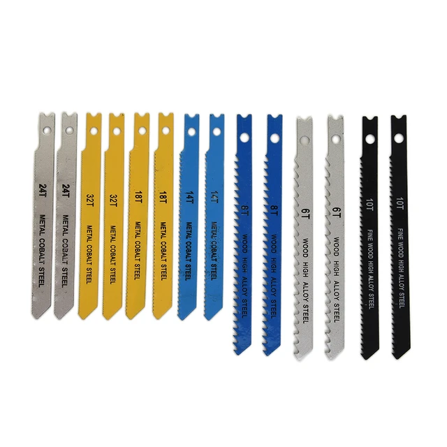 10pcs Jigsaw Blades Set for Black and Decker Jig Saw Metal Plastic Wood  Blades - AliExpress