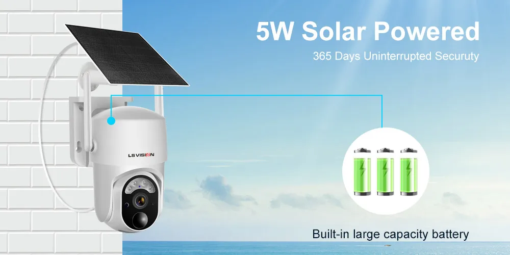 2K 4G Solar Camera Outdoor Wireless Surveillance Camera Security Protection Colo