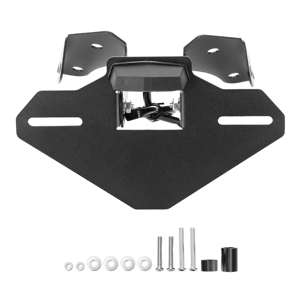 For CFMOTO 450MT License Plate Holder Fender Eliminator Tail Frame LED Light Motorcycle for CF-MOTO MT450 IBEX 450 MT 2025