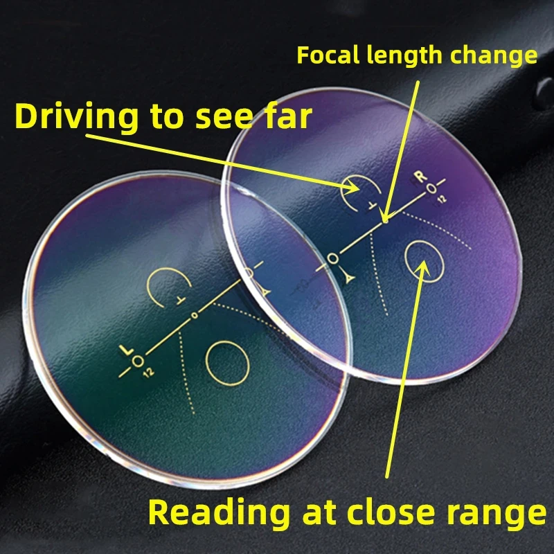 1.56 1.61 1.67 Multi-focal Progressive Lenses for Near and Far MR-8 Aspherical Myopia Presbyopia Prescription Optical Lens 2pcs prescription glasses lenses