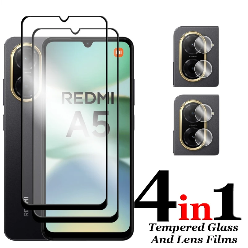 Premium 6.88-Inch Full Coverage Tempered Glass Screen Protector with Lens Film
