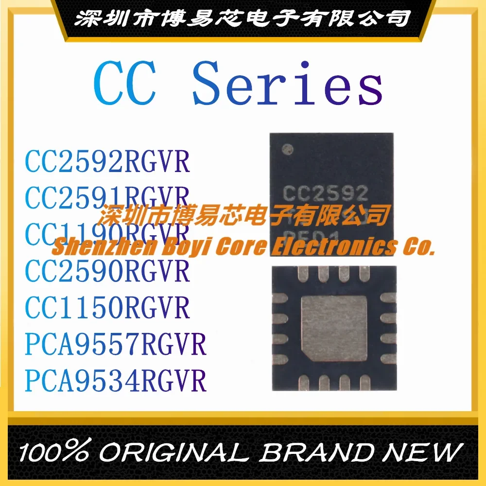 cc2592rgvr cc2591rgvr cc1190rgvr cc2590rgvr cc1150rgvr pca9557rgvr pca9534rgvr qfn 16 authentic wireless transceiver chip CC2592RGVR CC2591RGVR CC1190RGVR CC2590RGVR CC1150RGVR PCA9557RGVR PCA9534RGVR QFN-16 Authentic Wireless Transceiver Chip