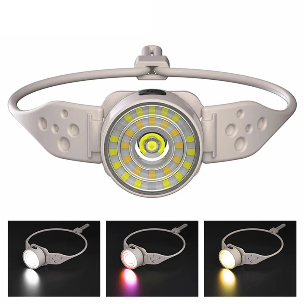 

D2 USB Rechargeable XPG+30SMD Strong Light Headlamp Mini Headlight Outdoor Camping Emergency Lighting Floodlight Head Lamp Light