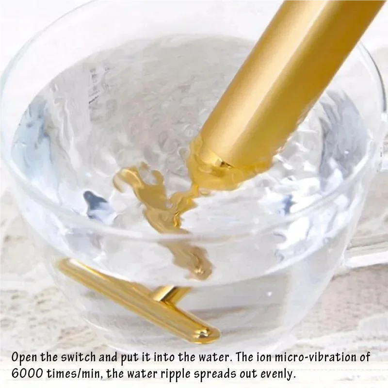 Energy 24K Gold T Beauty Bar Facial Roller Massager T-Shape Face Lift Bar Pulse Vibration Firming Face Massage Lift Tools Stick