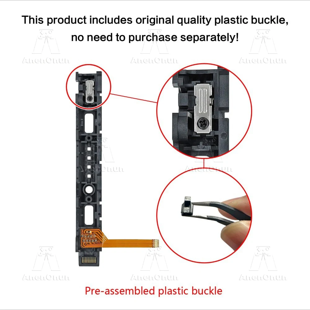 Premium Joycon Slide Rail Repair Kit with Sensor Flex Cable