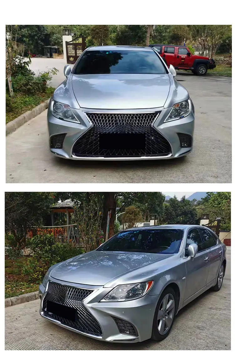 レクサス　ls460 ls600 後期　フロントバンパー　グリル付き Yahoo!オークション -「レクサス ls 後期 グリル」(フロント