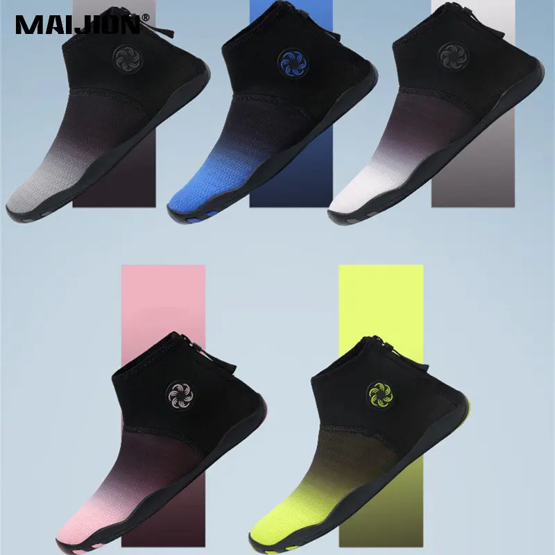 Water Sports Shoe Upstream Beach Comfortable Men Women Barefoot Quick Dry Swim Aqua Shoe Nonslip Footwear Breathable Wading
