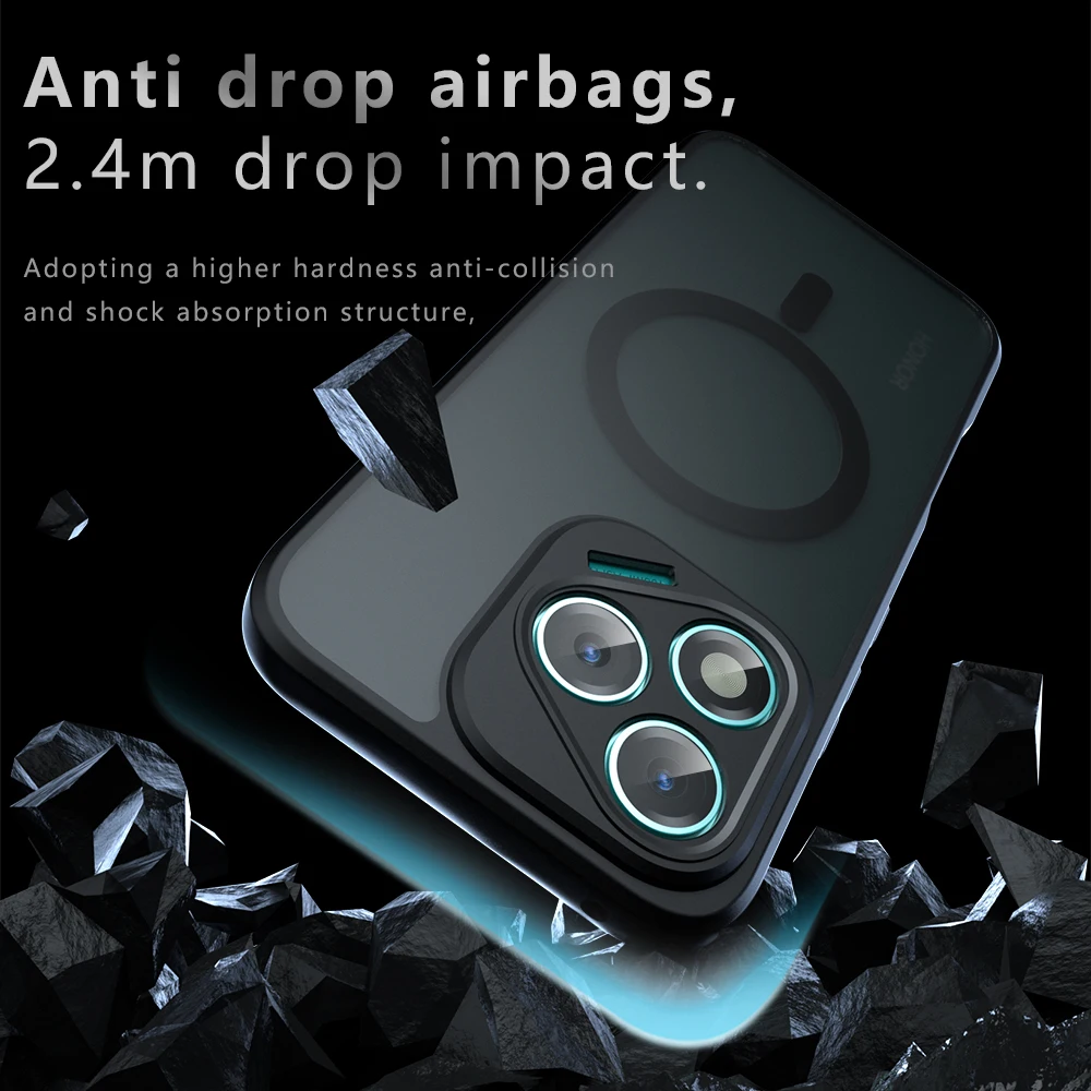 Magsafe Magnetic Wireless Charging Shockproof Matte Back Case Cover