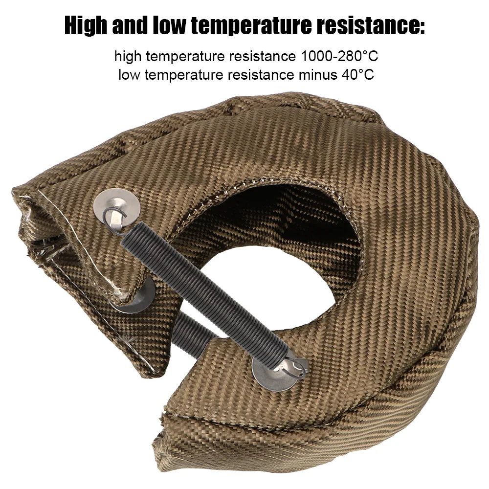 Full Titanium Protection Wrap Turbo Charger Heat Shield Cover Blanket High temperature resistance Glass Fiber turbo charger heat shield