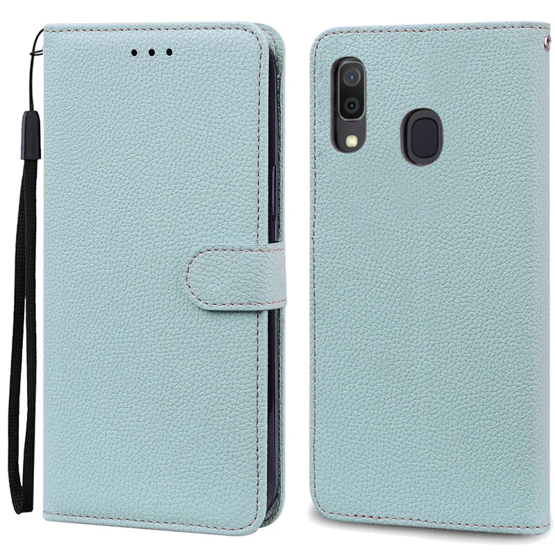 Leather Wallet Flip Case for Samsung Galaxy A40 - Stylish and Protective Cover