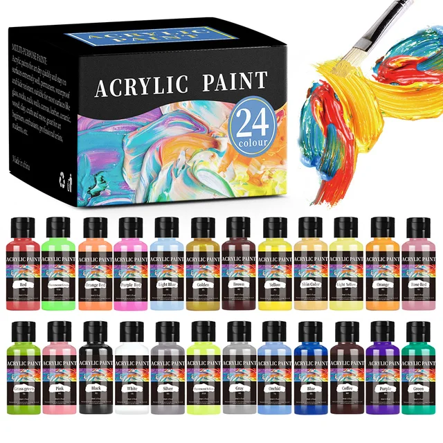 30ml Bottle Acrylic Paint 1