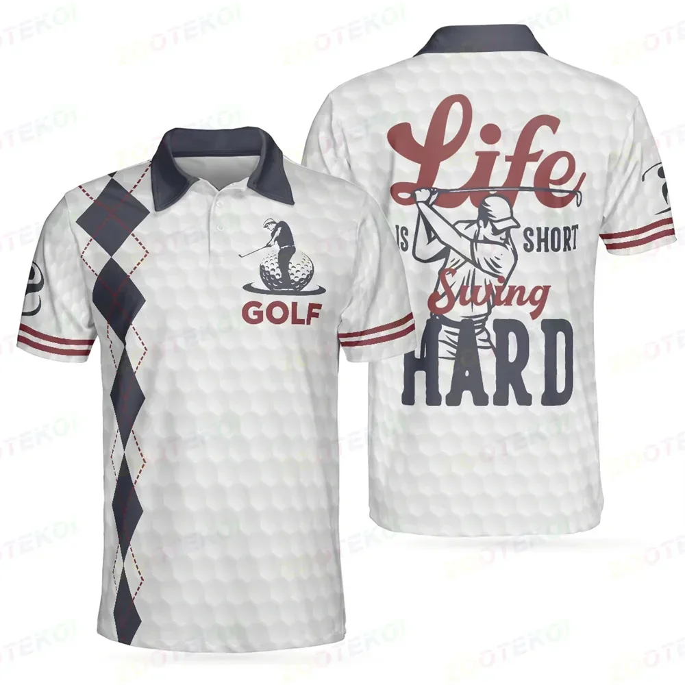 

2022 New Branded Polo Shirts Men's Printed Golf Tennis Polo Shirts Casual Men's Breathable Homme Short Sleeves Tops Streetwear
