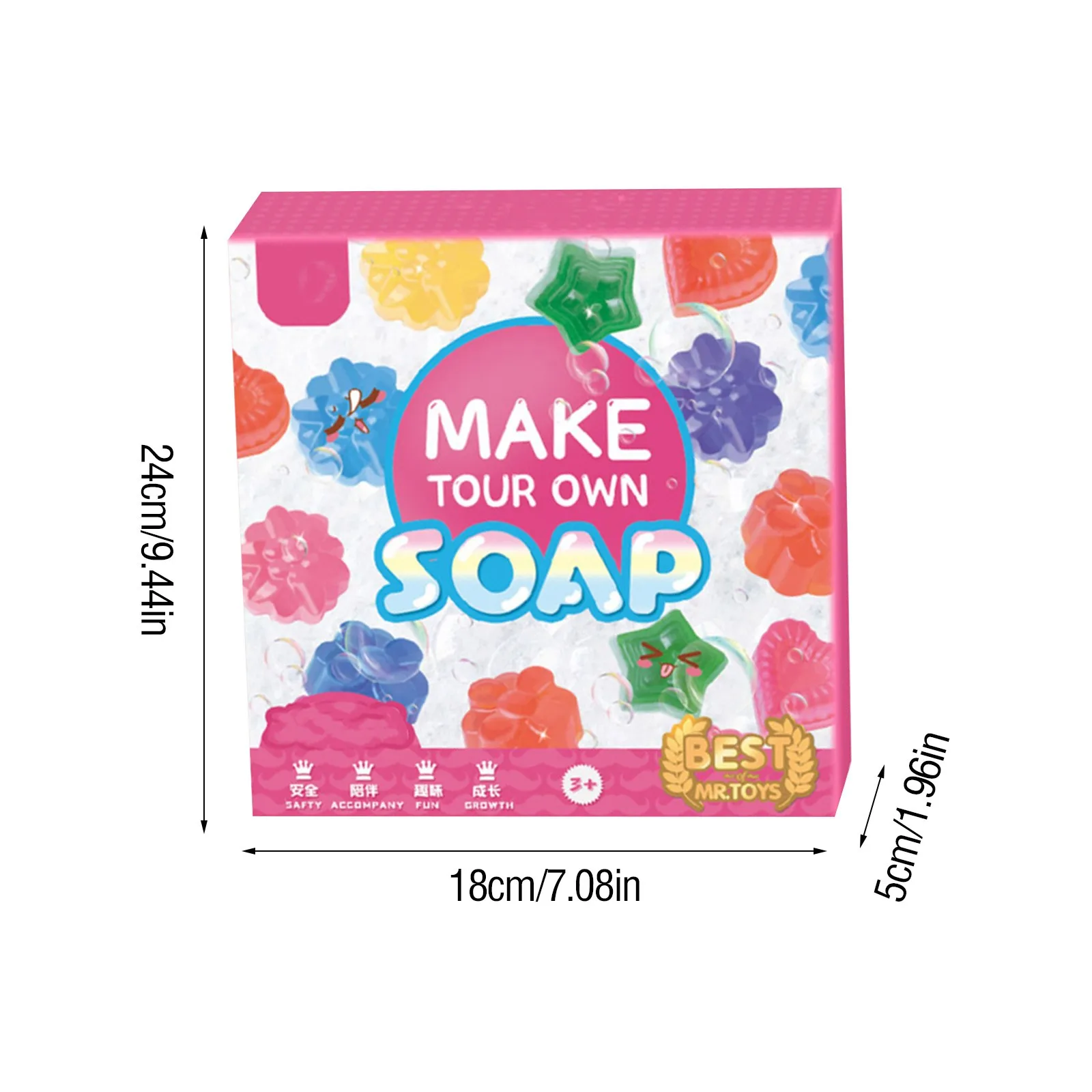 DIY Crystal & Plant Soap Making Kit 6