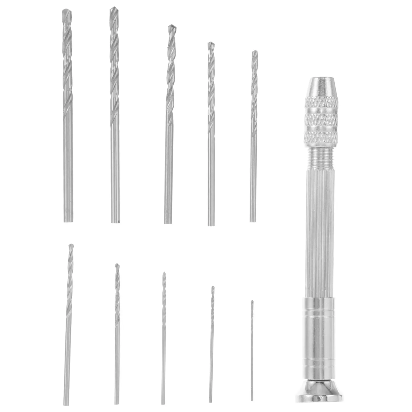 1세트 전문 네일 드릴 수동 핸드 드릴 공예용 네일 용품 참 장식 피어싱 도구 네일 아트 액세서리