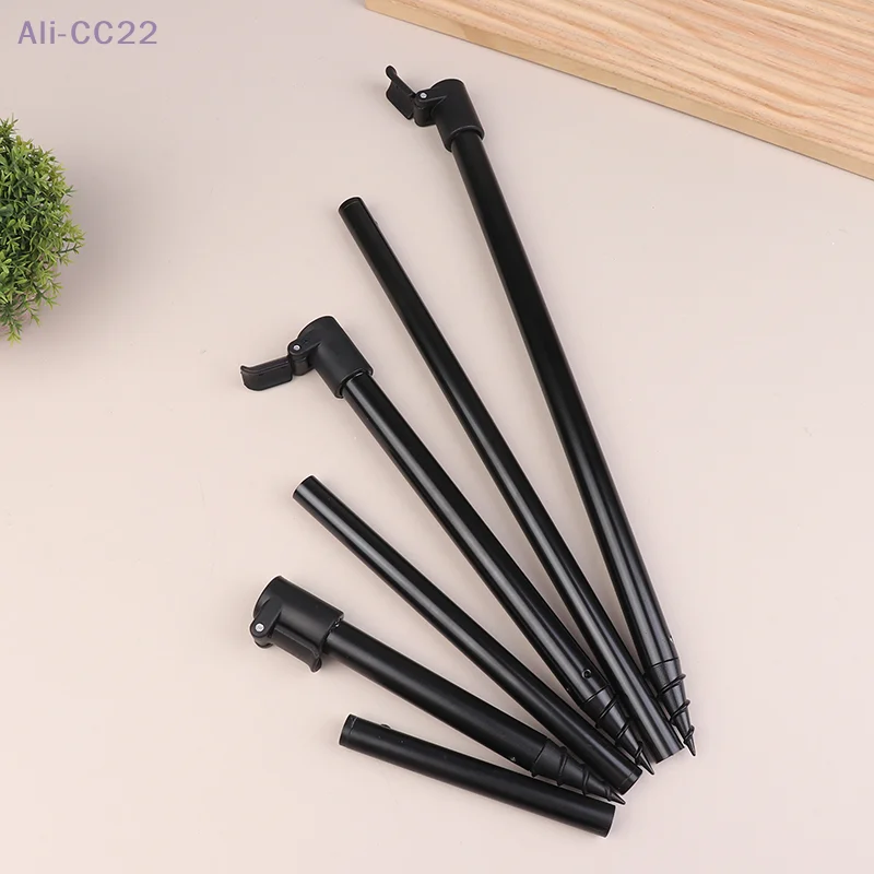 Aluminum Alloy Fishing Bankstick Adjustable Telescopic Carp Fishing Rod Pod Rest For Bite Alarm