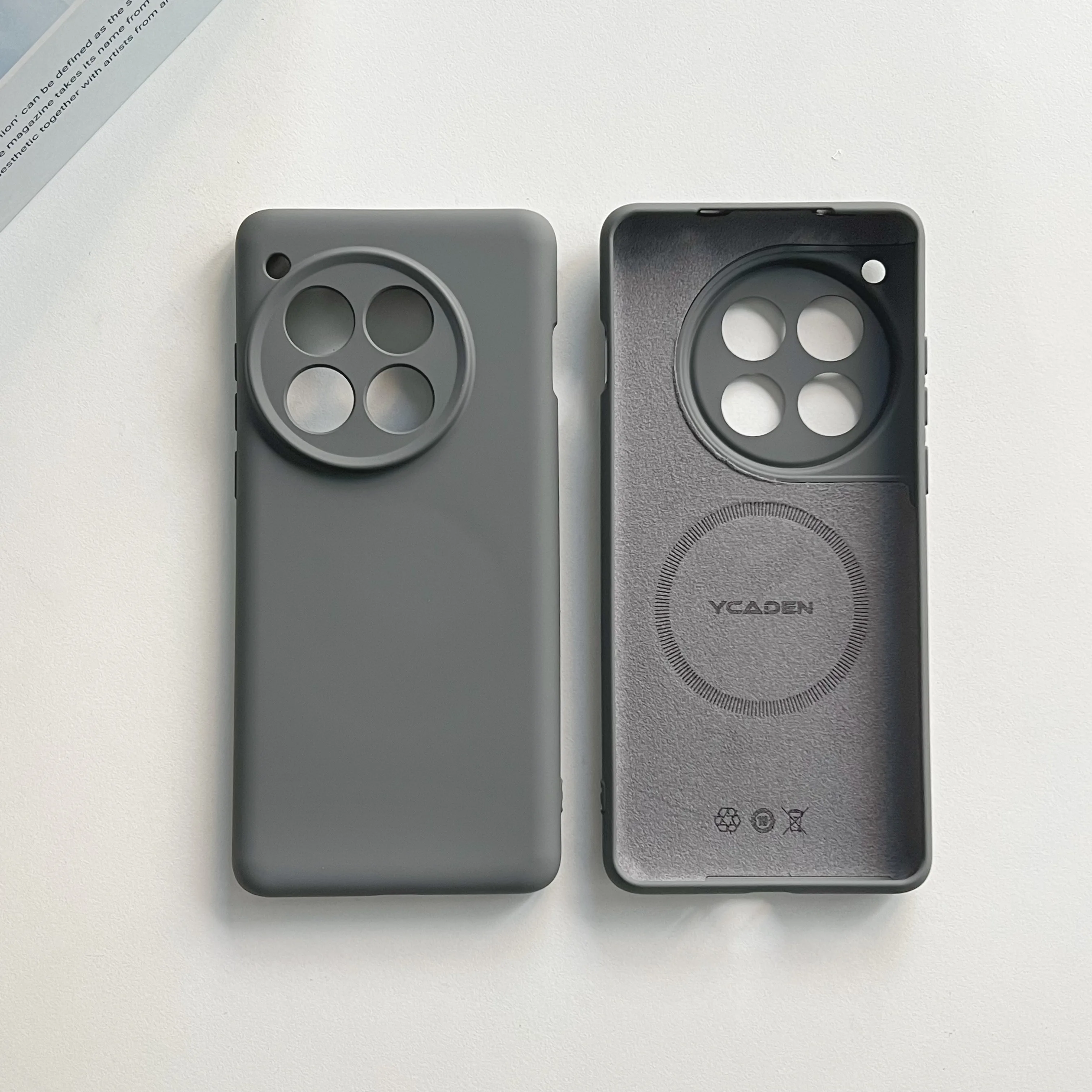 Luxury Liquid Silicone MagSafe-Compatible Phone Case, Shockproof with Camera Protection and Wireless Charging Candy Cover