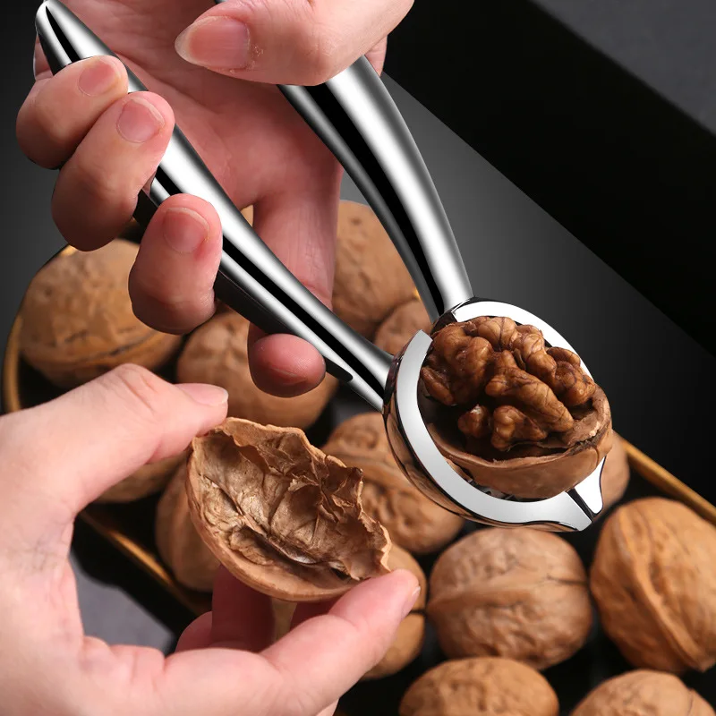 

Portable Nut Cracker Kitchen Gadgets Tool Sheller Almond Walnut Hazelnut Opener Metal Opener Nutcracker Kitchen Accessories