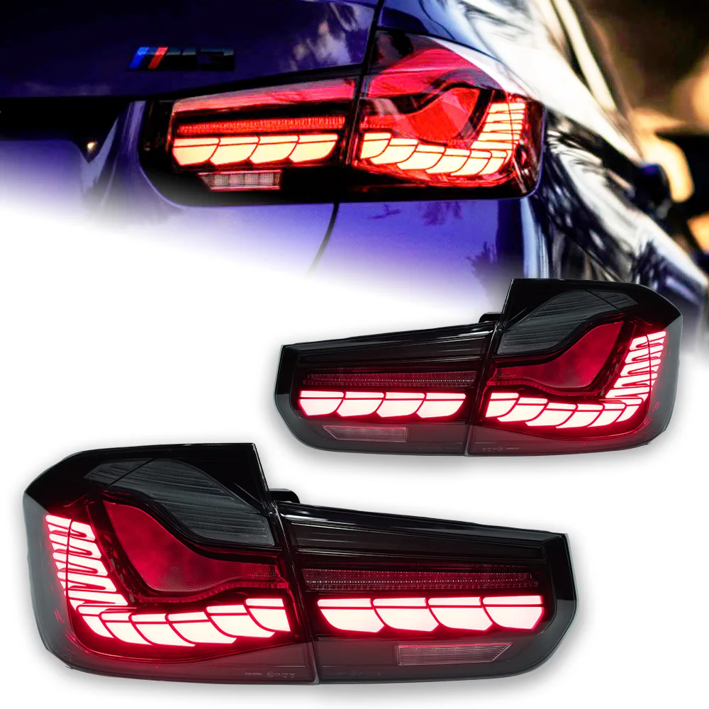 

Автомобильные фары AKD для BMW F30 светодиодный ные задние фары 2013-2018 F35 F80, задние фары M4 Design 318i 320i 325i 330i, автомобильные аксессуары для сигнала DRL