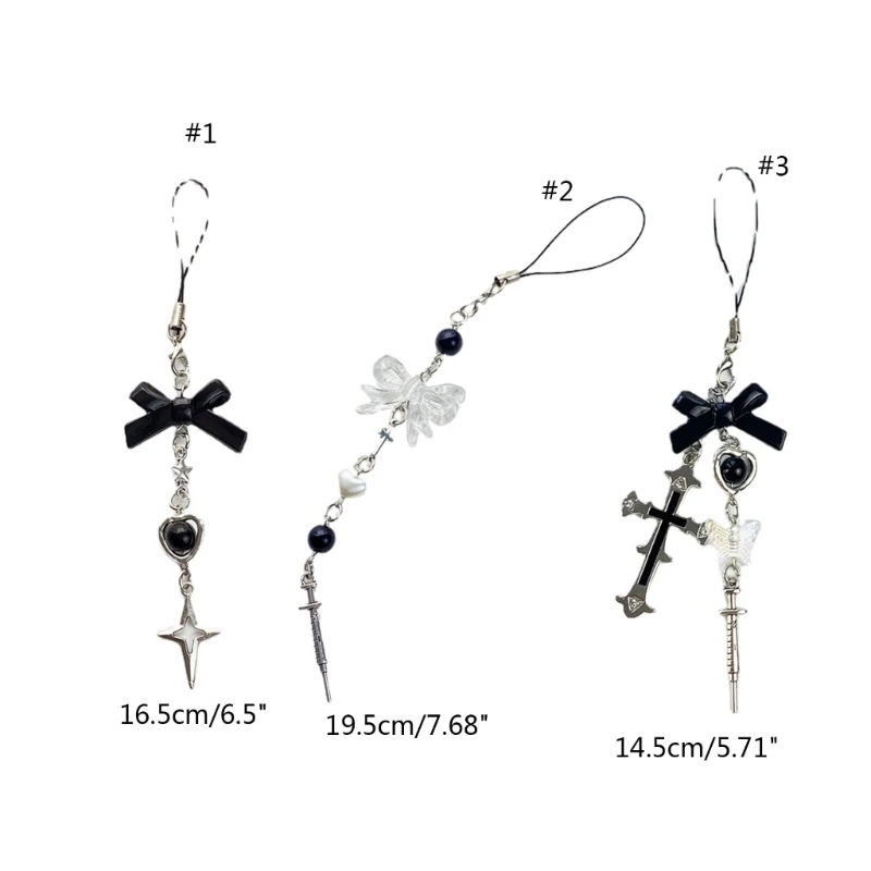 Colorful Beaded Charm Keychain for Women and Girls - Handmade Jewelry Ornament