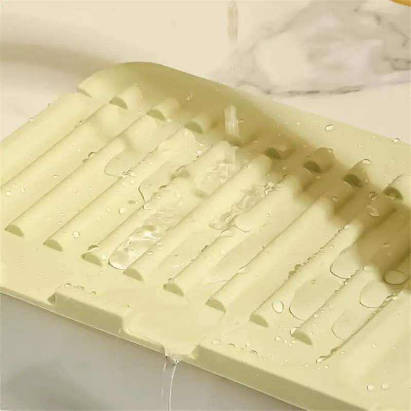 Kitchen Silicone Faucet Mat Sink Splash Pad Drain Pad Kitchen Bathroom Countertop Protector Quick Dry Tray Draining kitchen sink pad kitchen faucet pad