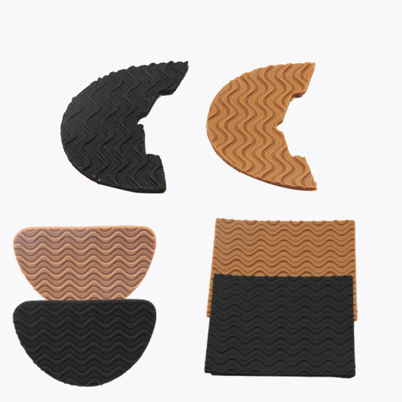 1Pair Anti-Slip Self Adhesive Shoe Sticker Pad Shoe Wear-resistant Sole Protector Unisex Sneakers Outsole Rubber Soles Stickers shoe repair stickers shoe stickers shoe anti slip stickers